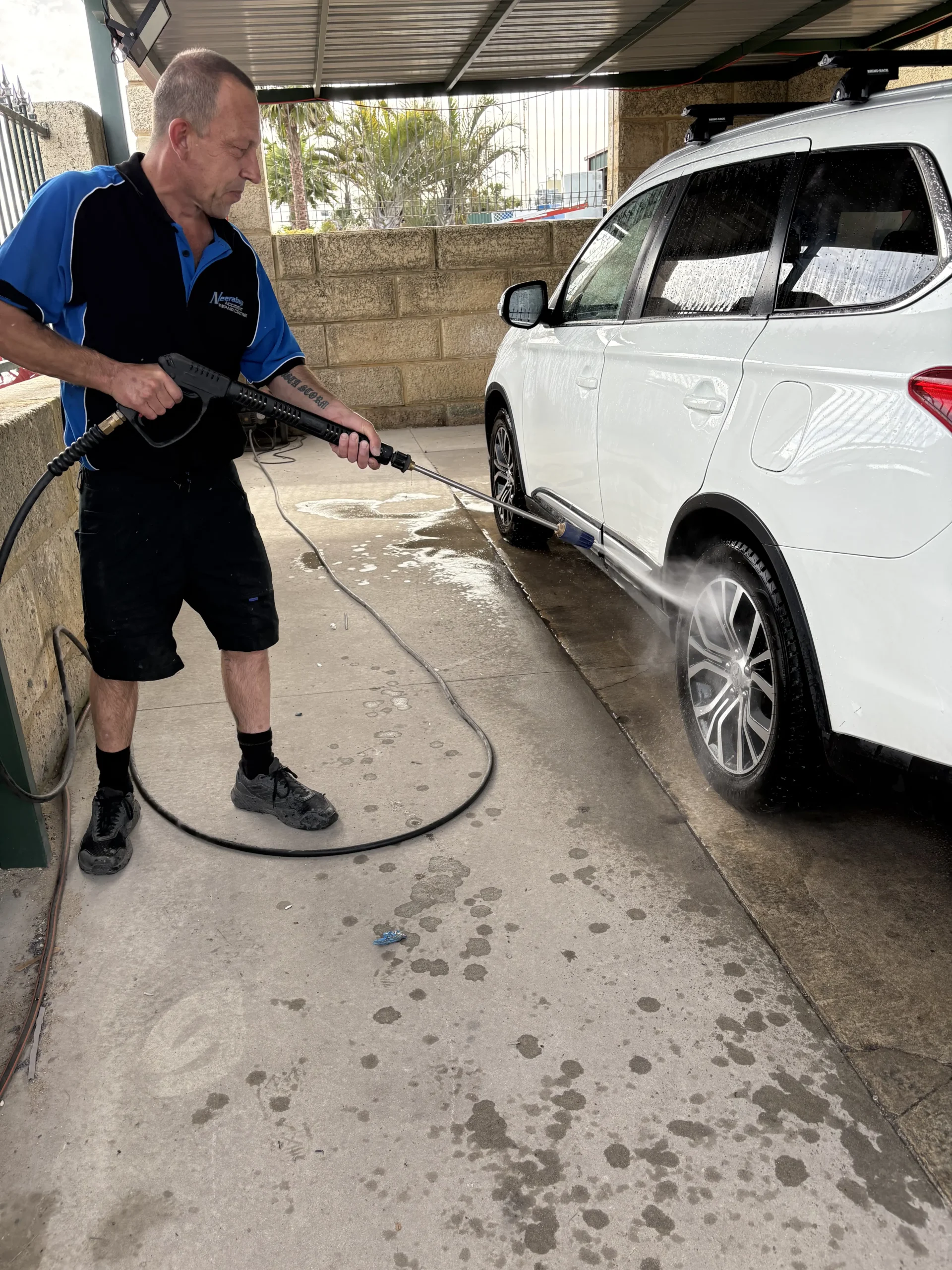 Automotive dent repair after accident